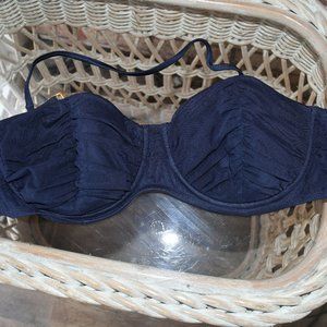 J. Crew Navy Bikini Top NWT